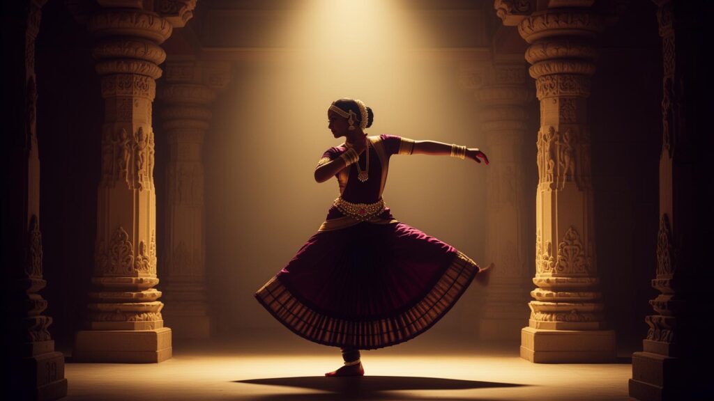 Dr. Priyashri V Rao performing Bharatanatyam